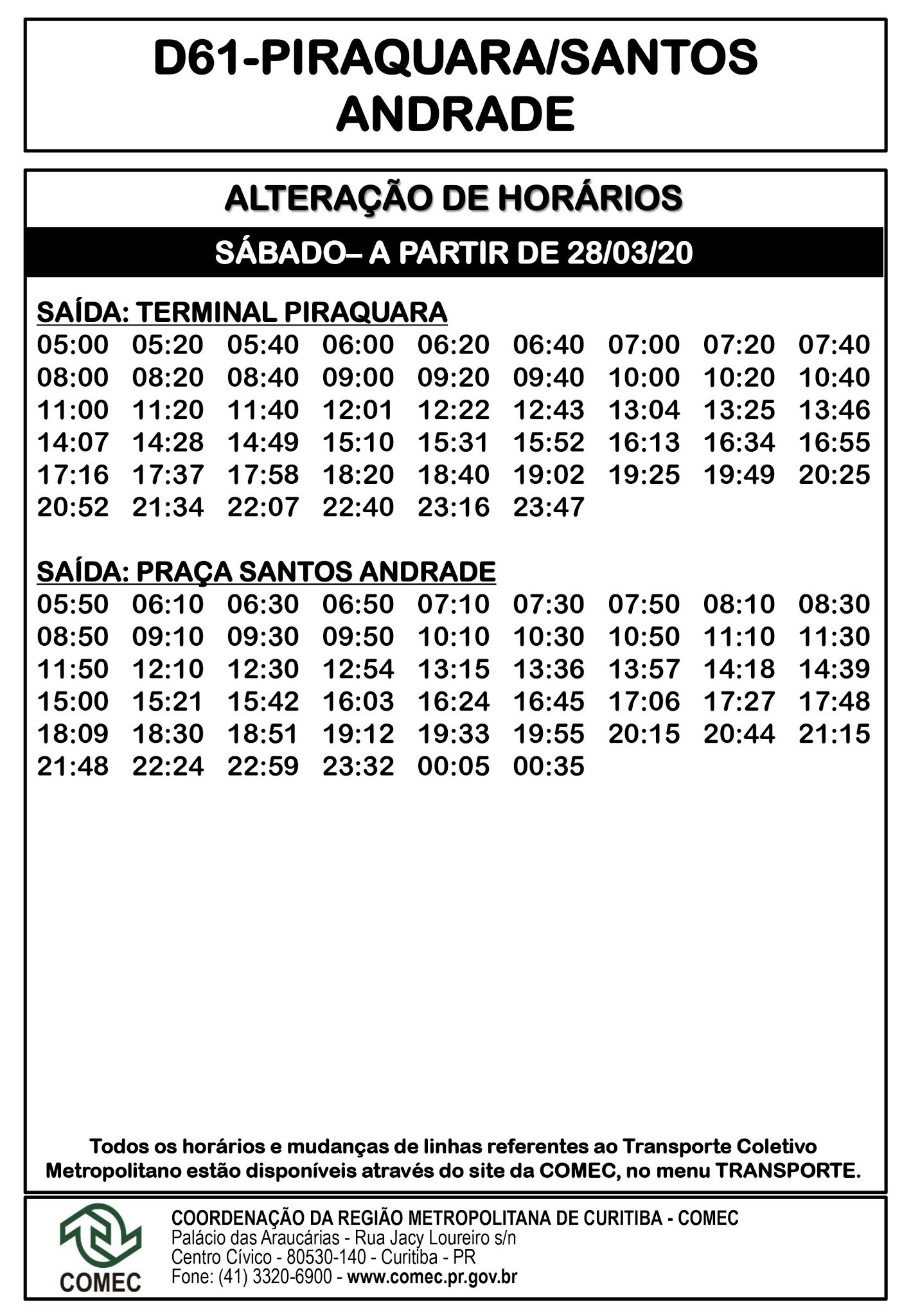 O Piraquarense Piraquara / Santos Andrade