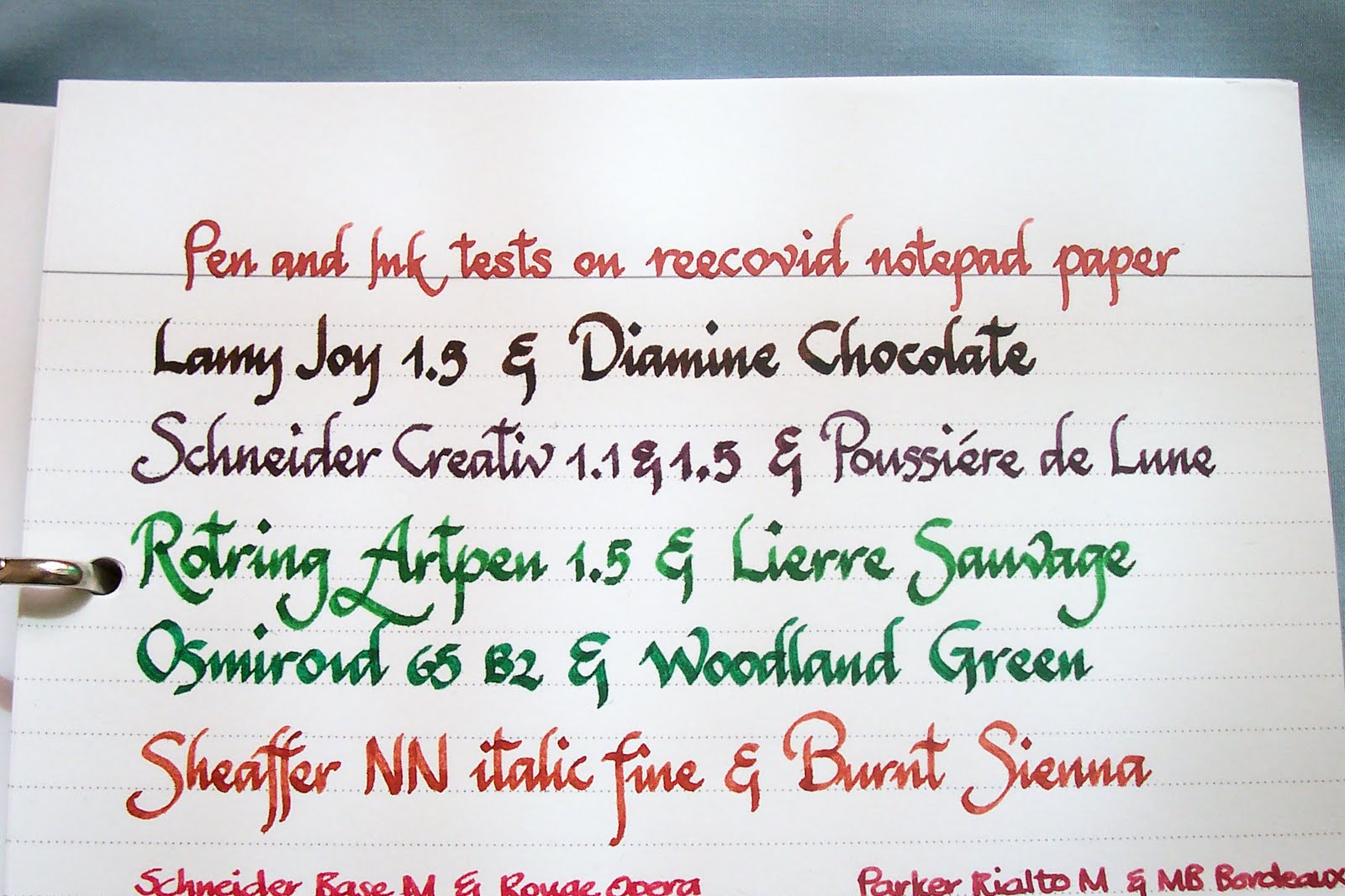 Calligraphy Alphabet : Calligraphy Pens