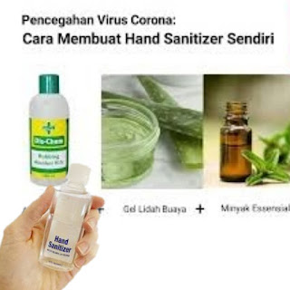 cara membuat hand sanitizer sendiri di rumah tanpa alkohol