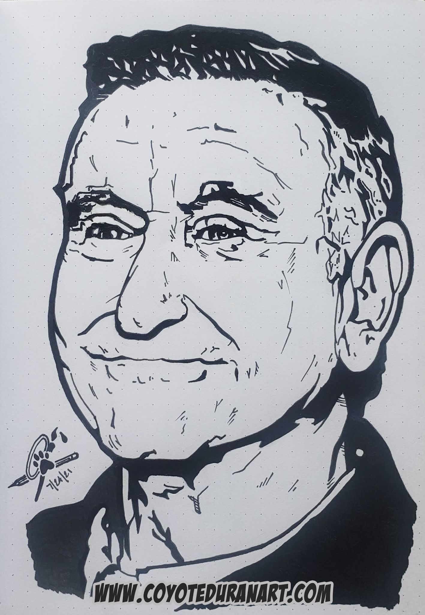Robin Williams Portrait  Melisah May Artist