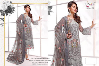 Rinaz Latest Hit Single Pakistani Suits  Collection 