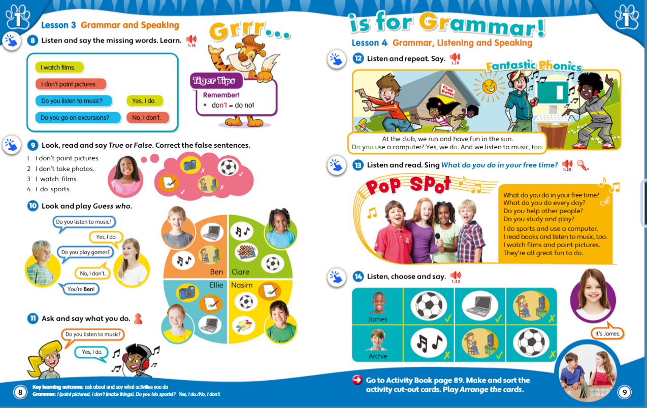 PRIMER TRIMESTRE DE INGLÉS