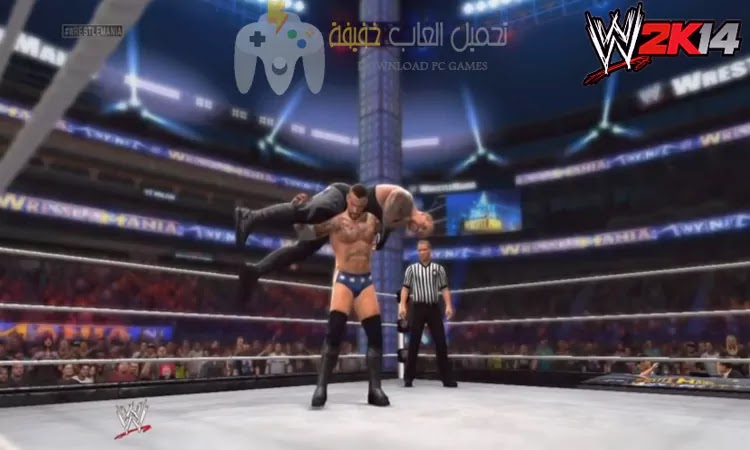 تحميل لعبة WWE 2K14 للكمبيوتر من ميديا فاير برابط مباشر