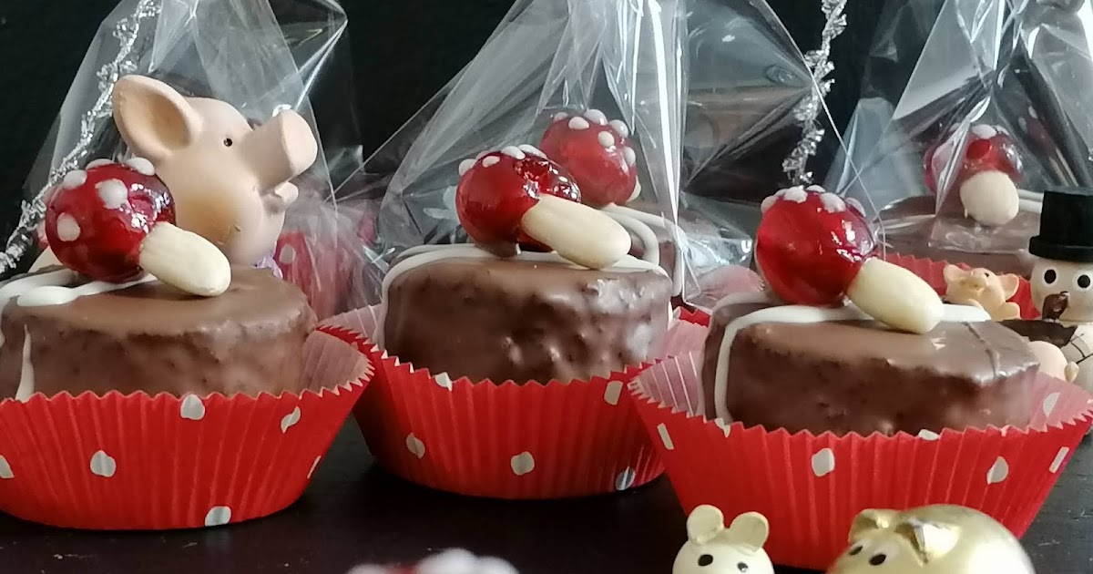 Sachertörtchen Glücksbringer