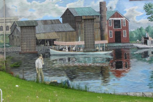 Erie Canal mural