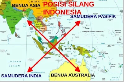 kelebihan letak geografis indonesia