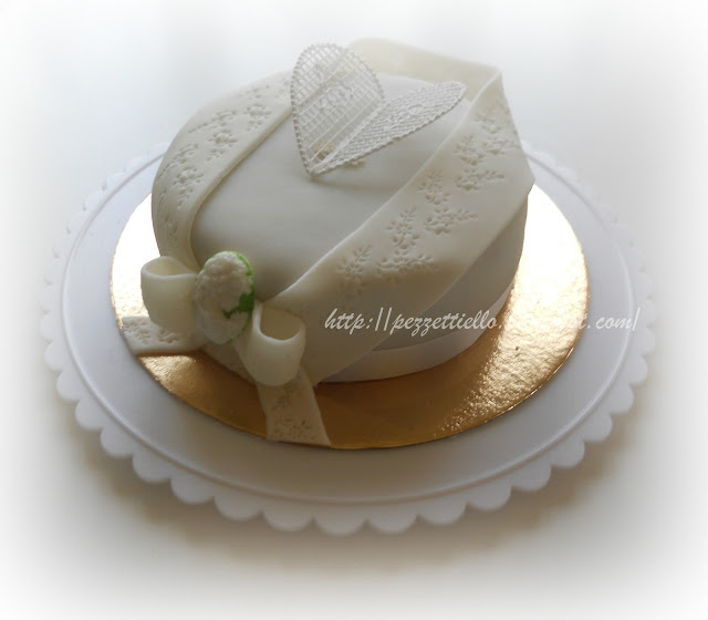 (PDZ-SAP) Torta elegante con cameo