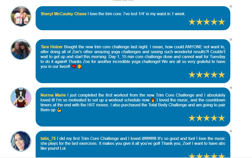 Yoga Burn Trim Core Challenge (New) Review 2020