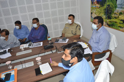 BiharCM and GayaDM-SSP: राज्य में बाढ़ एवं अल्पवृष्टि की स्थिति की समीक्षा, AnjNewsMedia