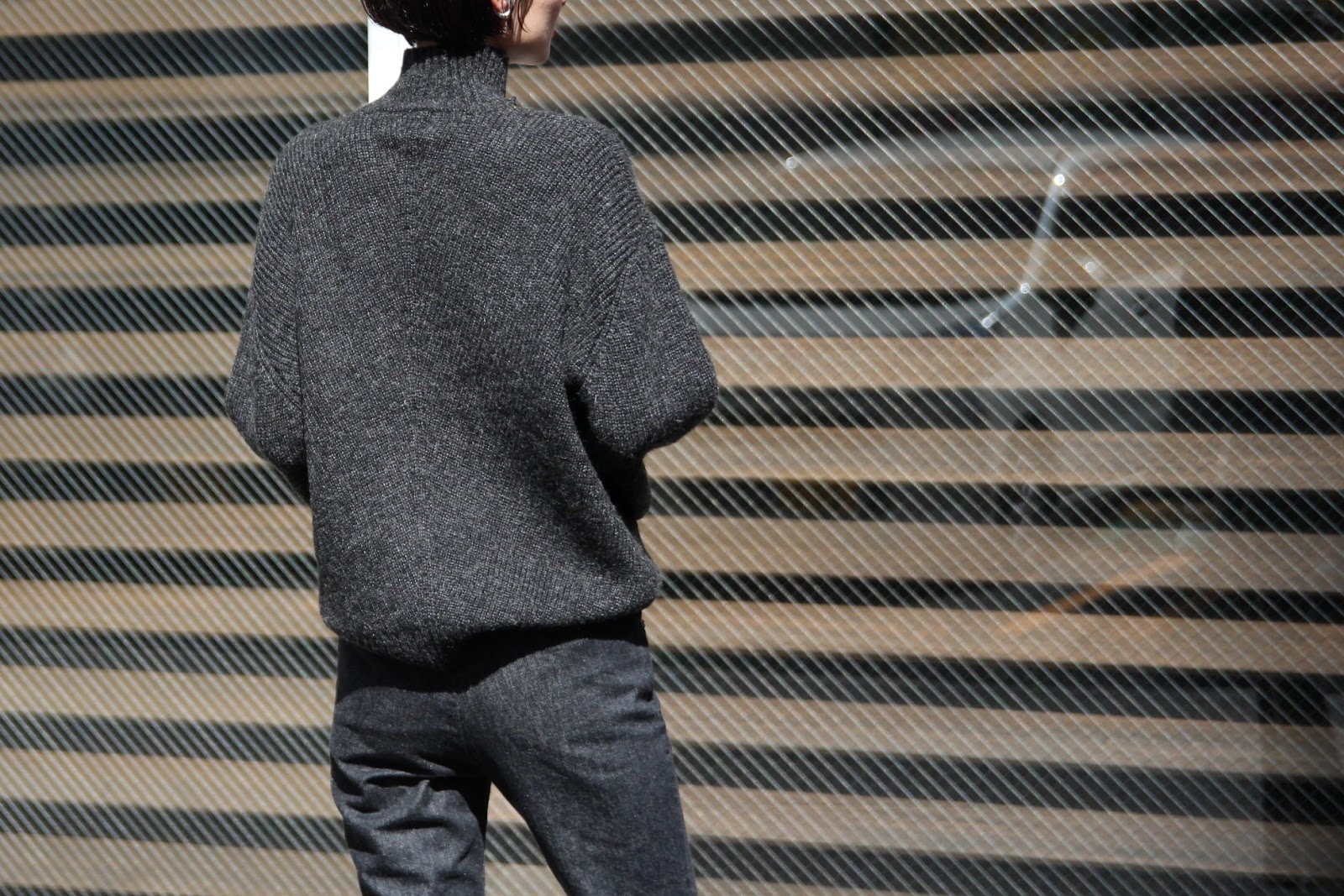 soduk 2NECK LINE SWEATER 2019 aw スドーク