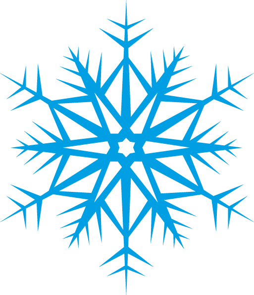 Nicole S. Print Design Grafik Schneeflocke 03