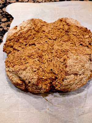 Oat, Whole Wheat, Soda Bread, non-yeasted