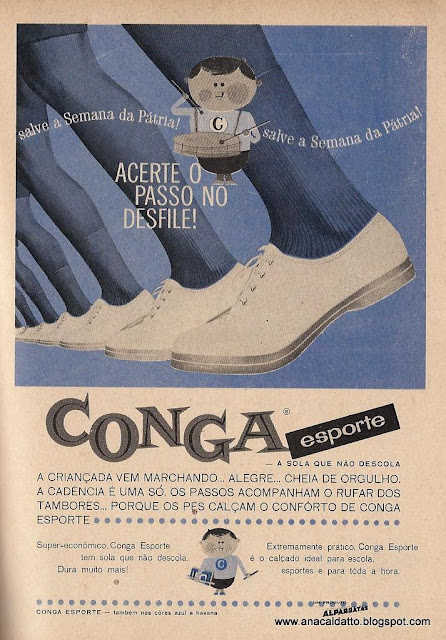 calçado conga antigo