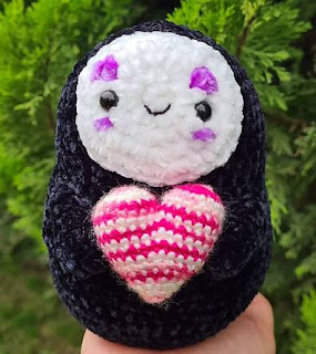 PATRON GRATIS NO FACE | EL VIAJE DE CHIHIRO AMIGURUMI 44370