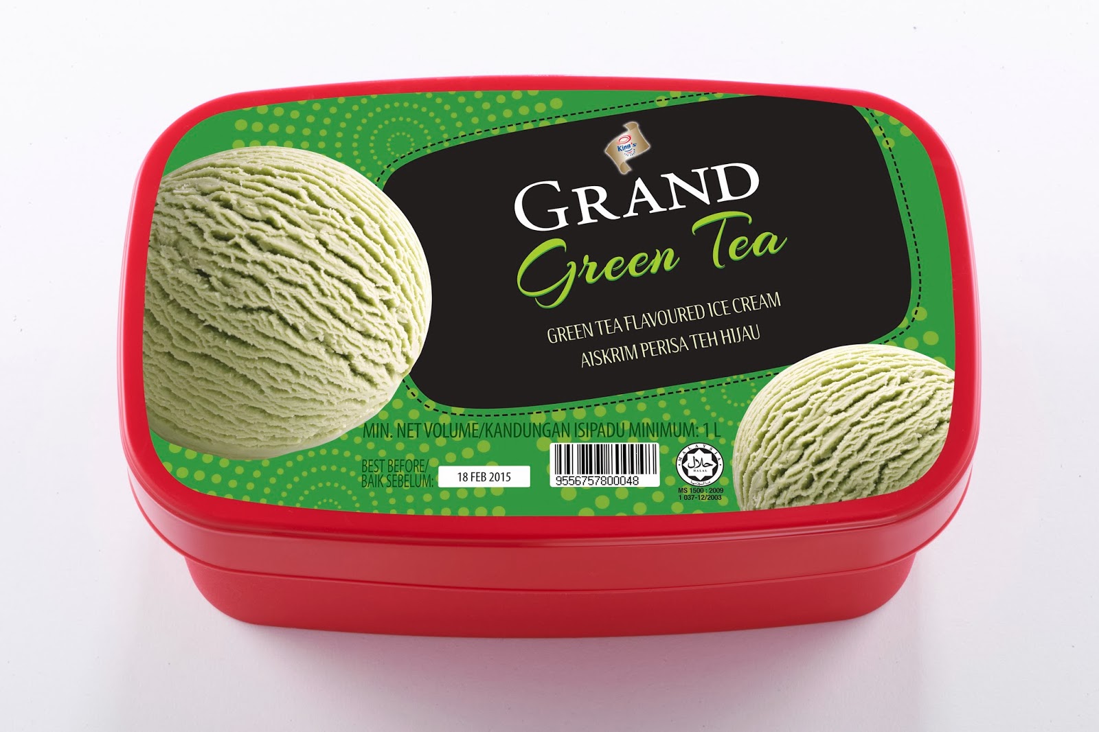King's Grand Crème Brûlée and Green Tea IceCream (New Flavours)