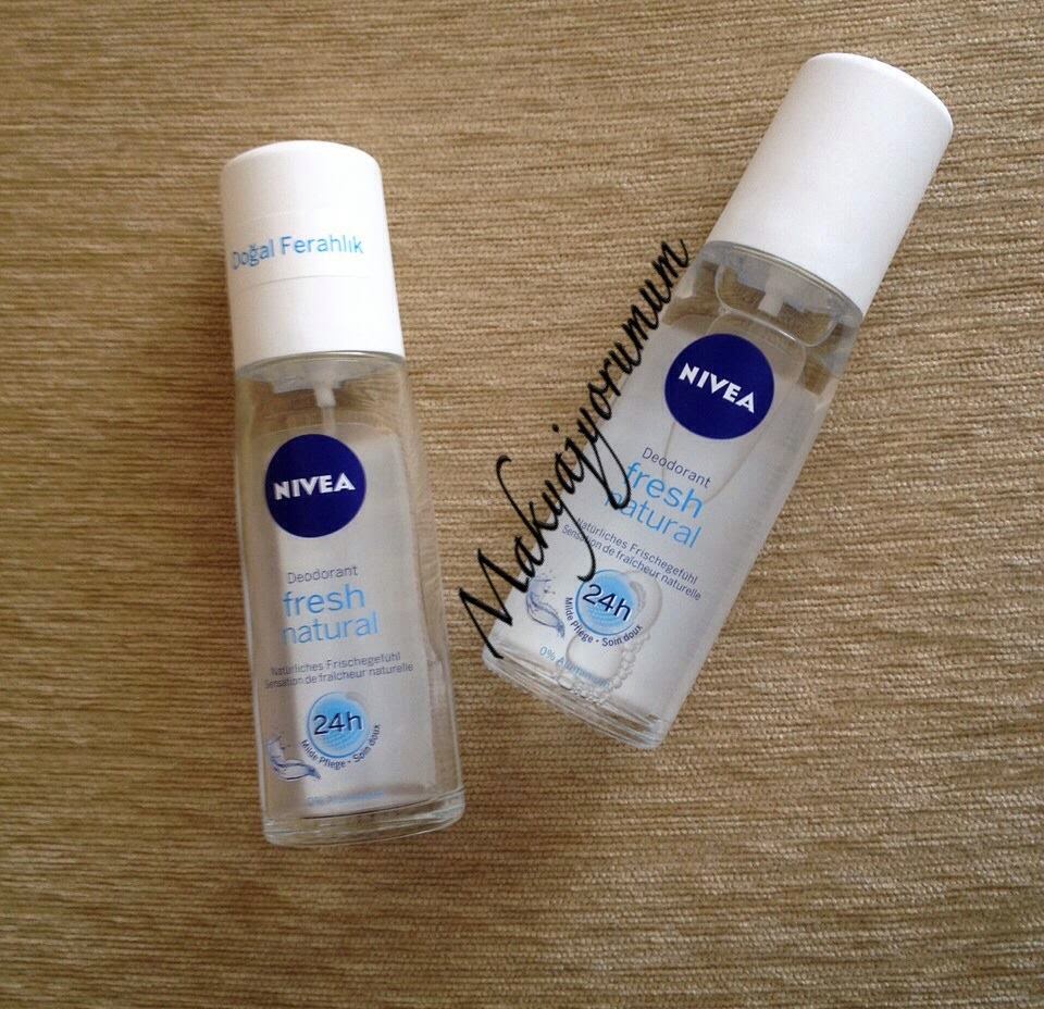 Nivea Fresh Natural Deodorant Makyajyorumum