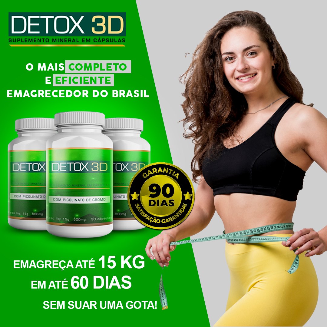 Detox 3D Veja como ter ótimos resultados - Mulher Fitness