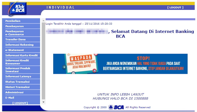 cara daftar internet banking bca 5