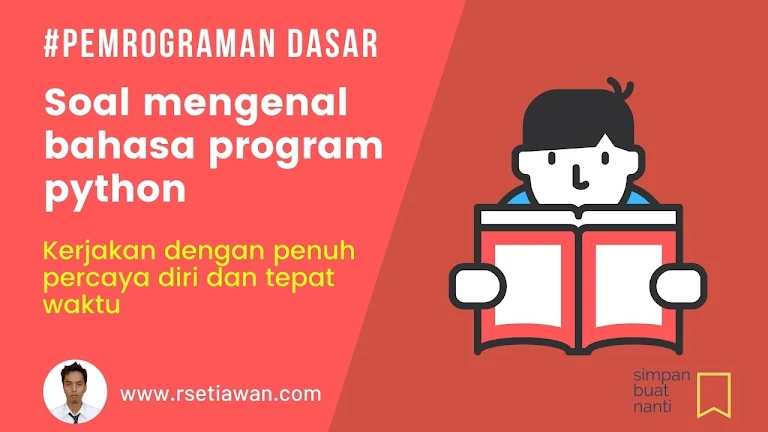 soal bahasa pemrograman python