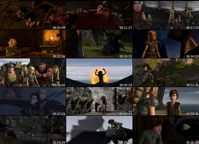 How To Train Your Dragon (2010) BluRay 720p 500MB Terbaru 2012