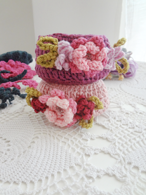 Crochet Bangles  - free pattern