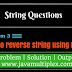 How to Reverse given String using Iteration in Java?