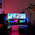 Corner RGB PC Gaming Room Ideas