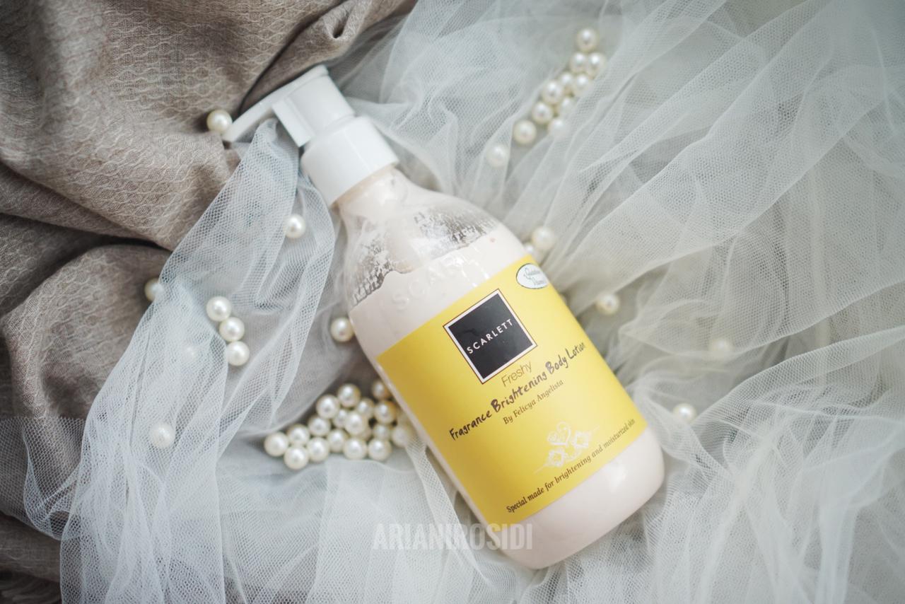 Scarlett Freshy Fragrance Brightening Body Lotion, Scarlett Freshy Fragrance Brightening Body Lotion,