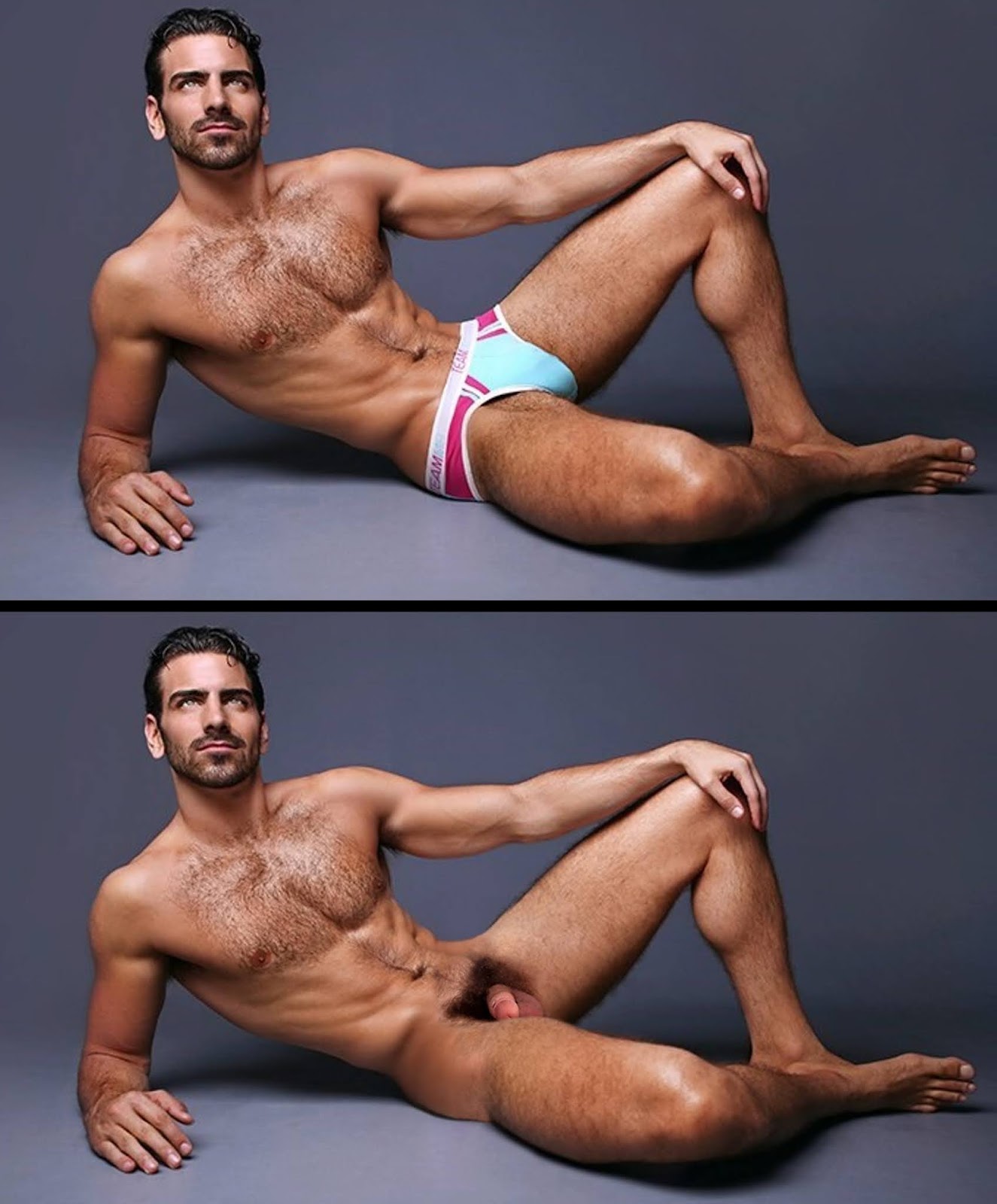 Nyle DiMarco, better wet wet (and naked) .