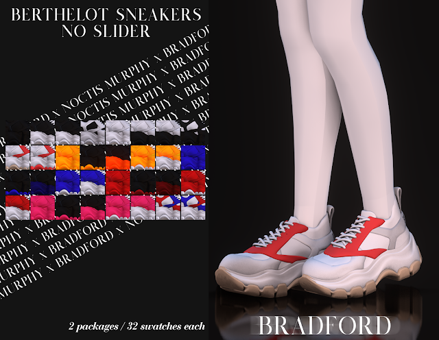 Berthelot Sneakers [No Slider Version] - MURPHY x BRADFORD x NOCTIS