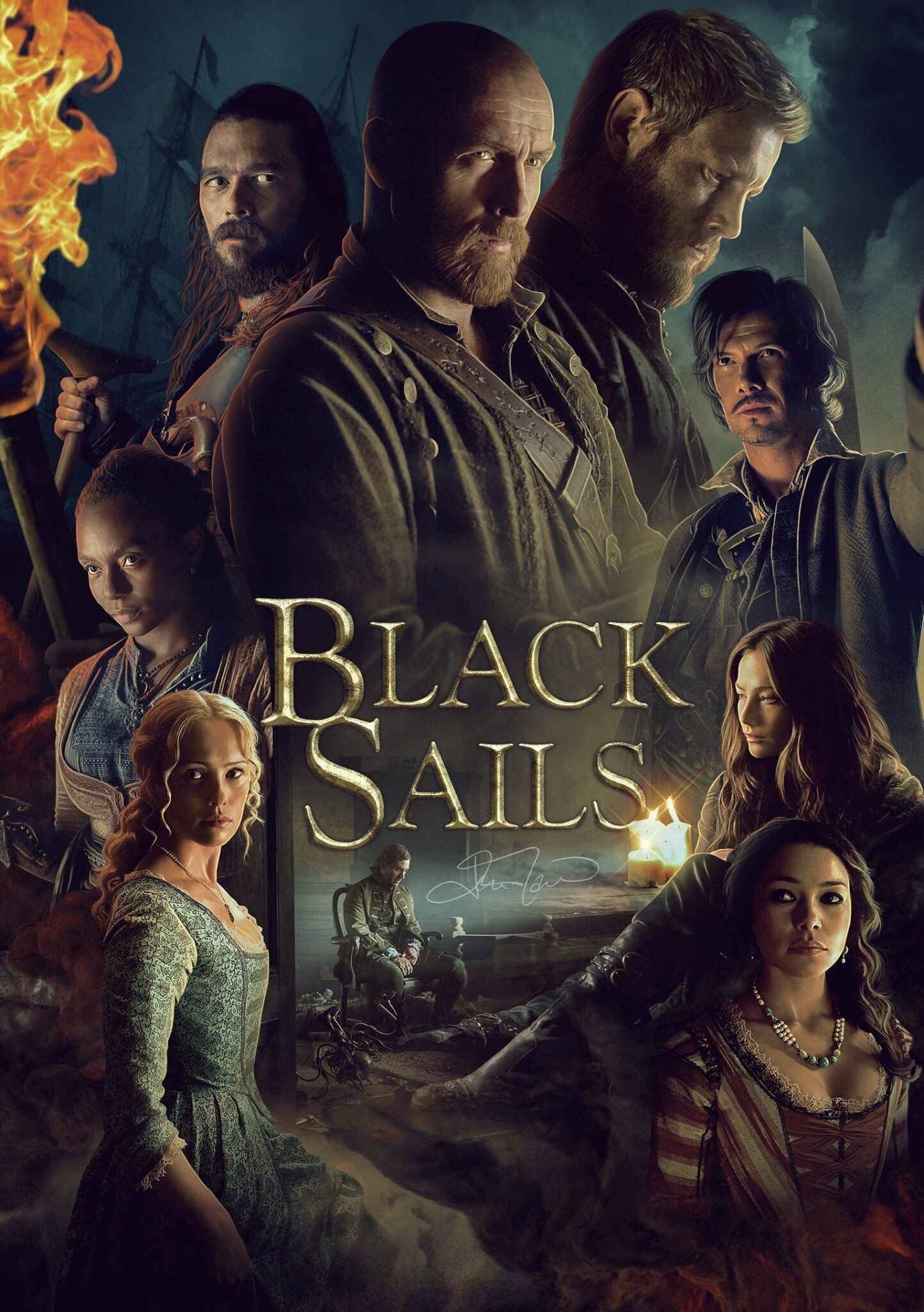 Black Sails Temporada 4 Dual Latino/Ingles 720p 