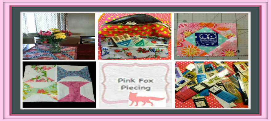 Pink Fox Piecing 