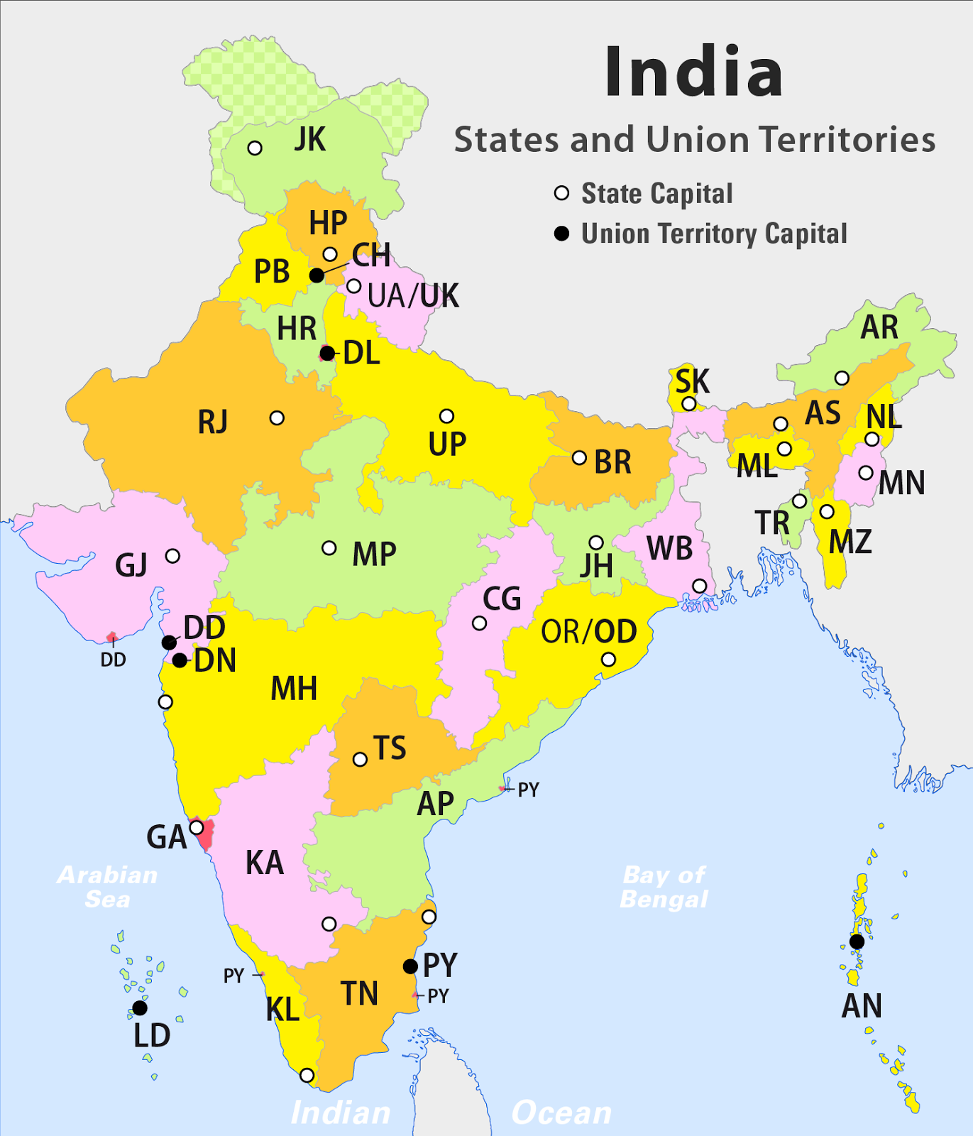 List of Indian states with demographics and other details List of Indian states with demographics and other details