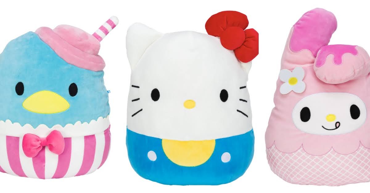 Squishmallows Hello Kitty and Friends from Kellytoy and Sanrio Have