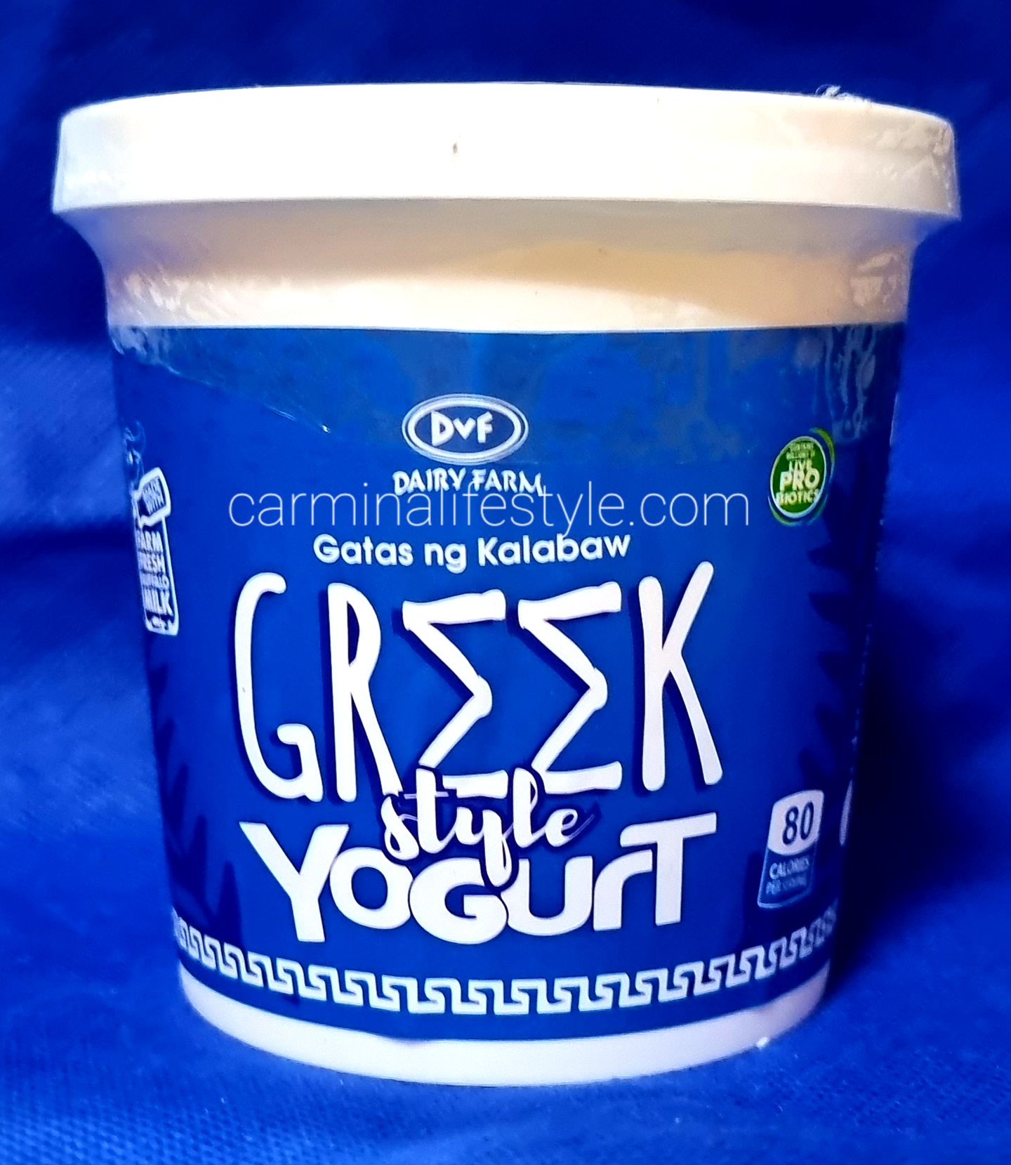 Greek Style Yogurt Made of Gatas ng Kalabaw by DVF Dairy Farm Philippines