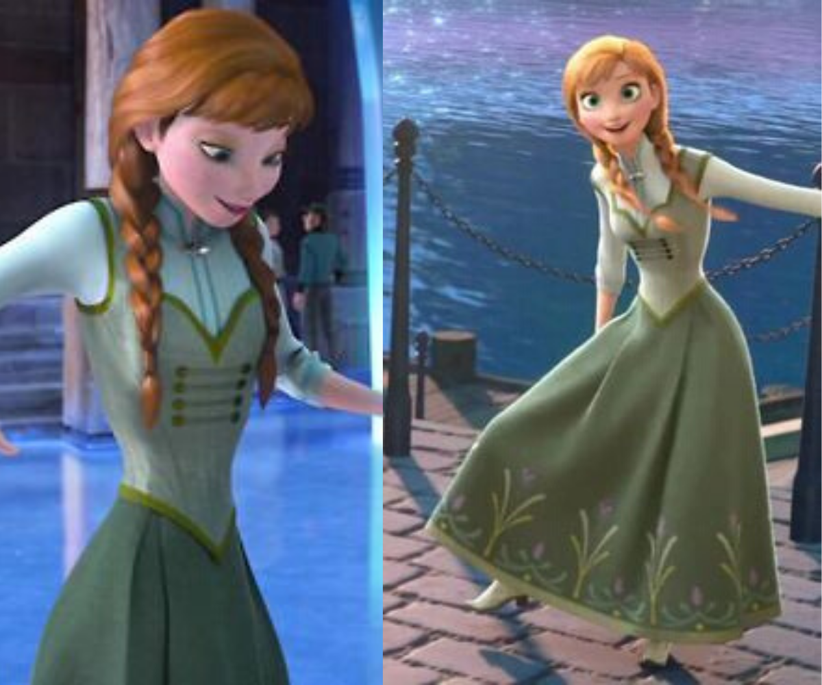 Anna Frozen End Dress