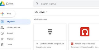 cara menggunakan google drive untuk mengirim video