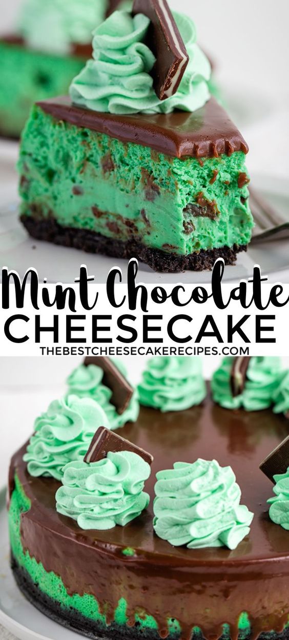 Mint Chocolate Cheesecake Recipes for Dinner