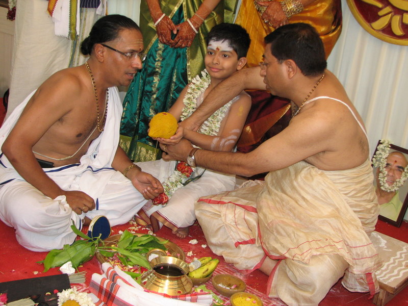Ramblings and Musings Upanayanam or Sacred Thread Ceremony Part 1