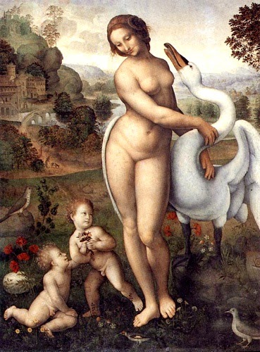 Leda l - Leonardo Da Vinci | O maior artista de todos os tempos