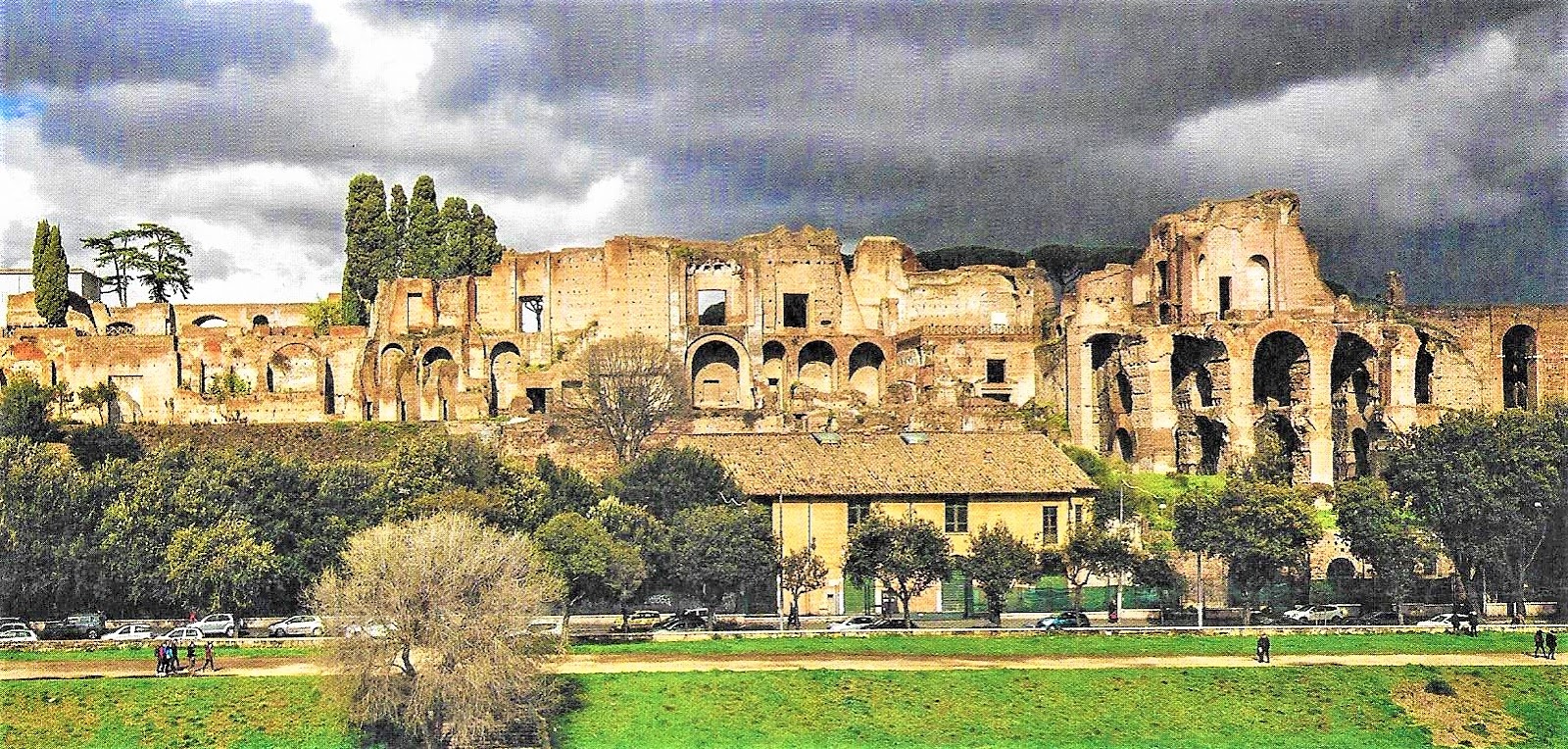 johncristiani ROMA THE PALATINE HILL AND THE PALACE OF