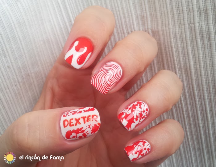 DEXTER NAIL ART
