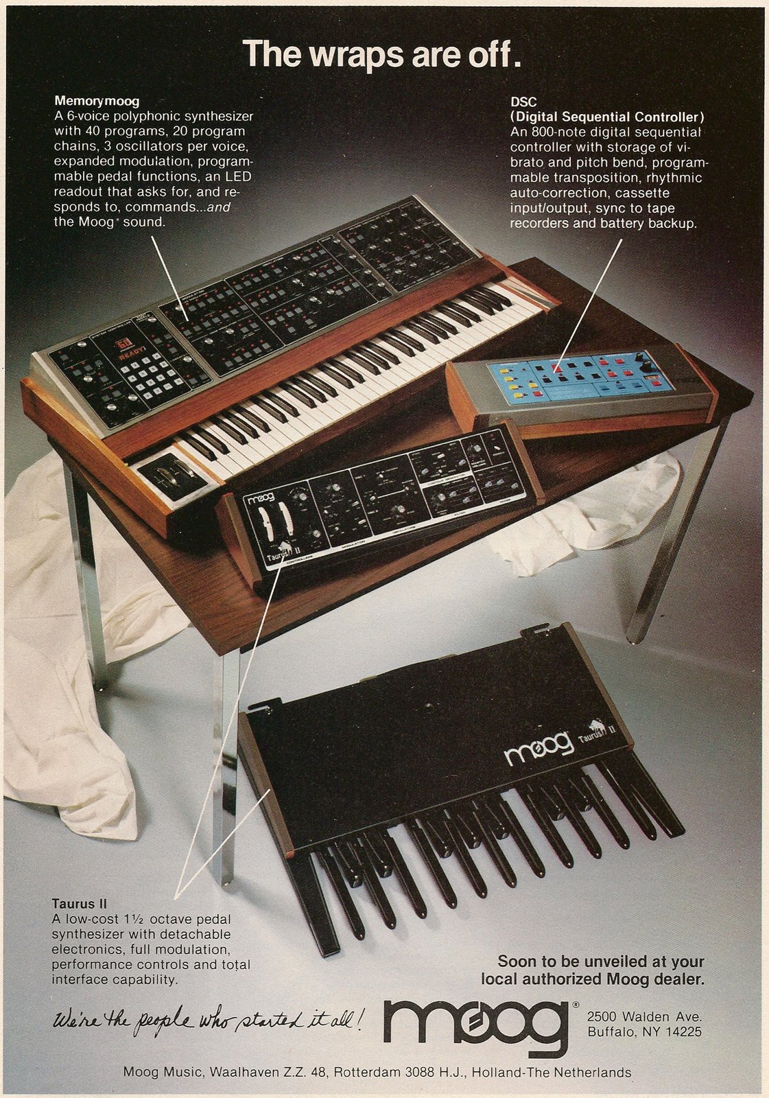 Retro Synth Ads: 2016