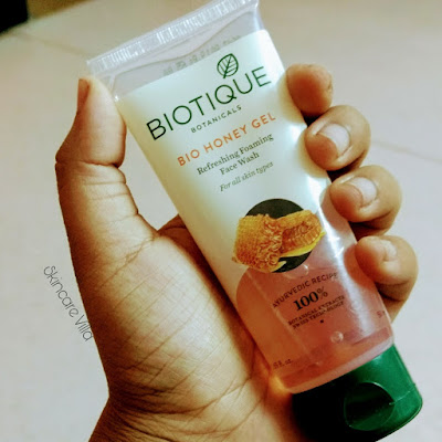 Biotique Bio Honey Gel Refreshing Foaming Face Wash Review Biotique Bio Honey Gel Refreshing Foaming Face Wash Review