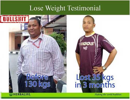 testimoni turun berat badan dengan herbalife