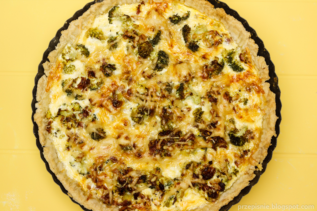 Przepisnie Quiche Lorraine Z Brokulami