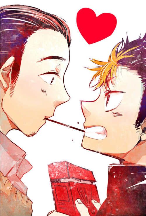 KawaiiPlace Haikyuu!! Asahi x Nishinoya