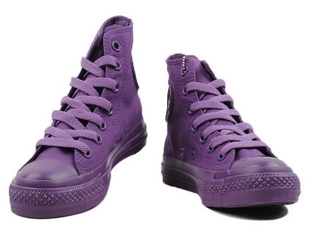 hightops purple converse - Akileos