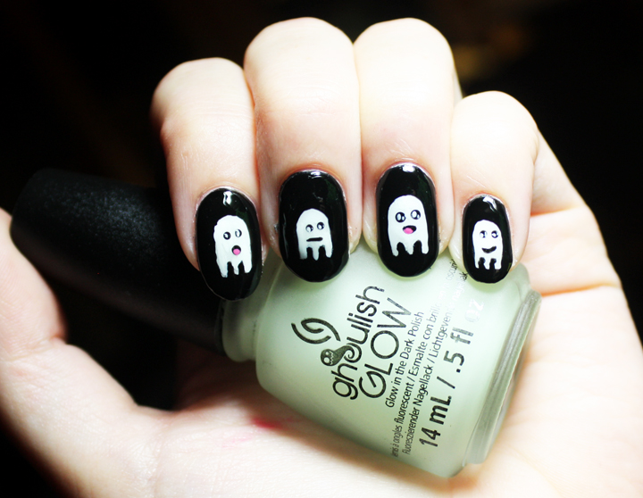 Saving the World One Nail at a Time: Glowing Ghosts