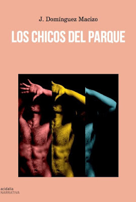 Portada de la novela Novela gay, literatura homosexual, "Los chicos del parque"